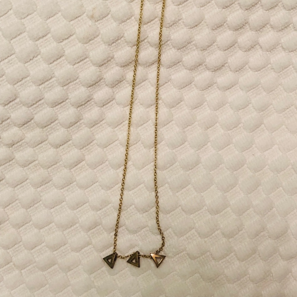 Kendra Scott gold charm necklace